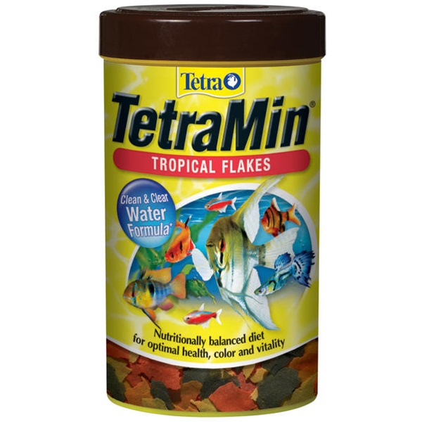 מזון לדגים טטרהמין דפדפים - TetraMin Flakes